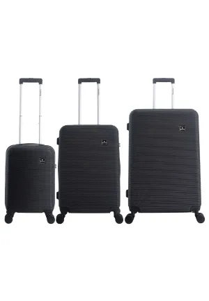 Saxoline Twis Hard Luggage / Trolley / Suitcase Black
