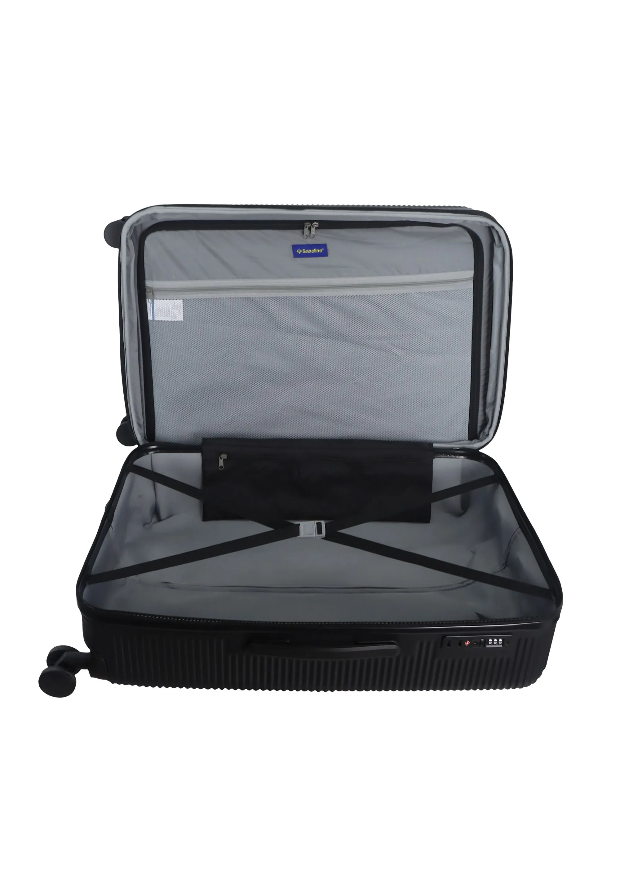 Saxoline Twis Hard Luggage / Trolley / Suitcase Black