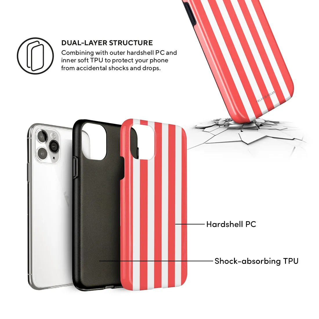 Scarlet Stripe Custom - iPhone 12 Pro Max Case
