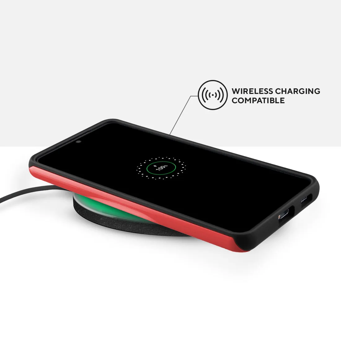 Scarlet Stripe Custom - Samsung Galaxy S21 Plus 5G Case