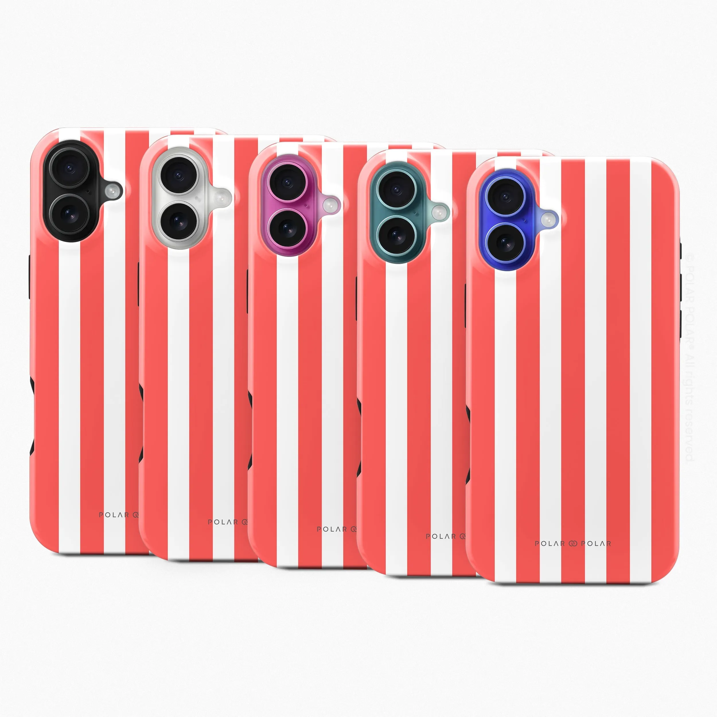 Scarlet Stripe - iPhone 16 Case