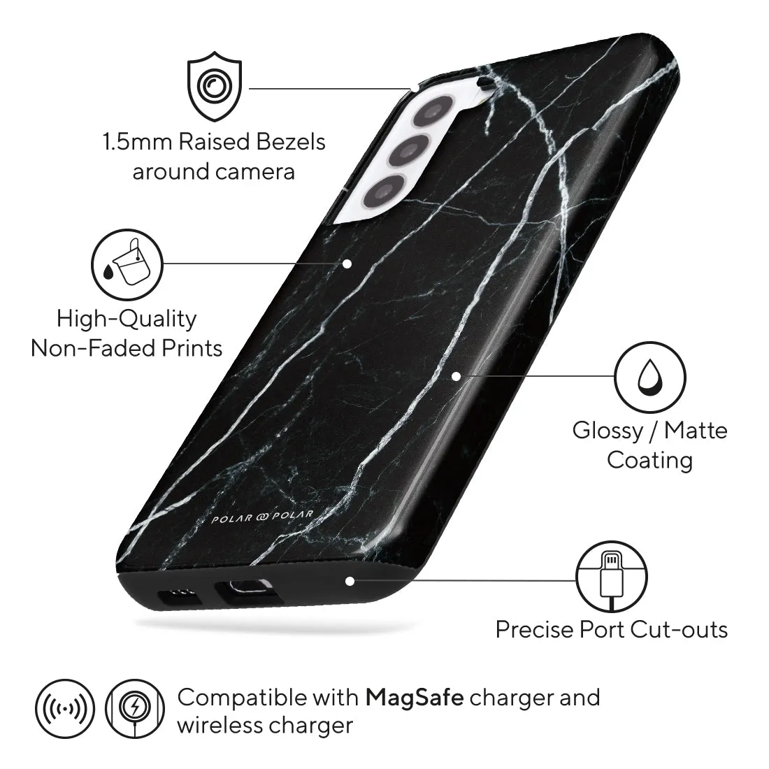 Secret Dark Custom - Samsung Galaxy S22  5G Case