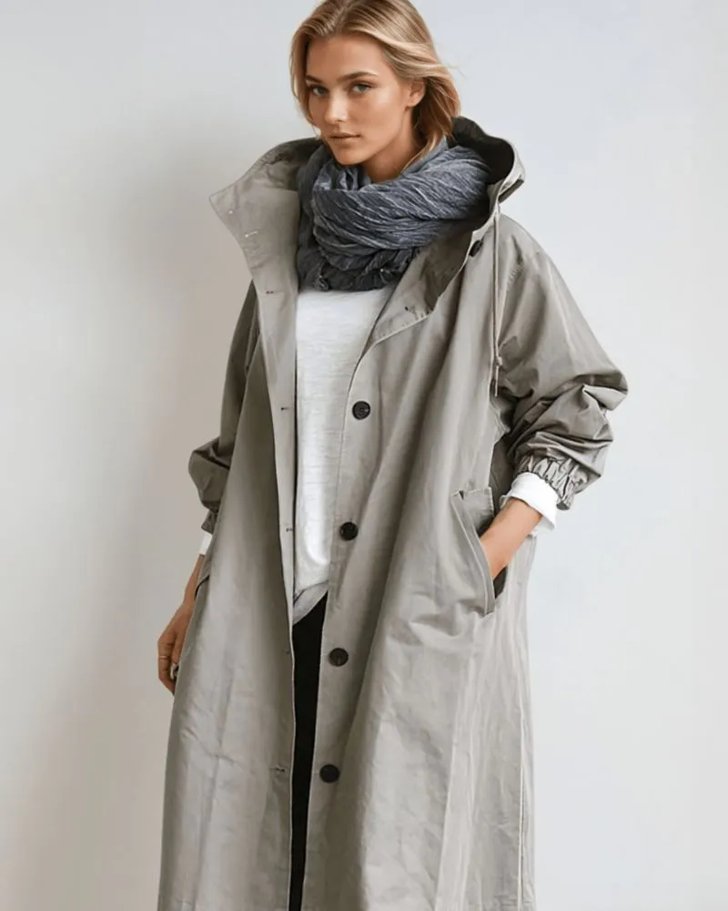 SELIAS - Water Repellent Trench Coat