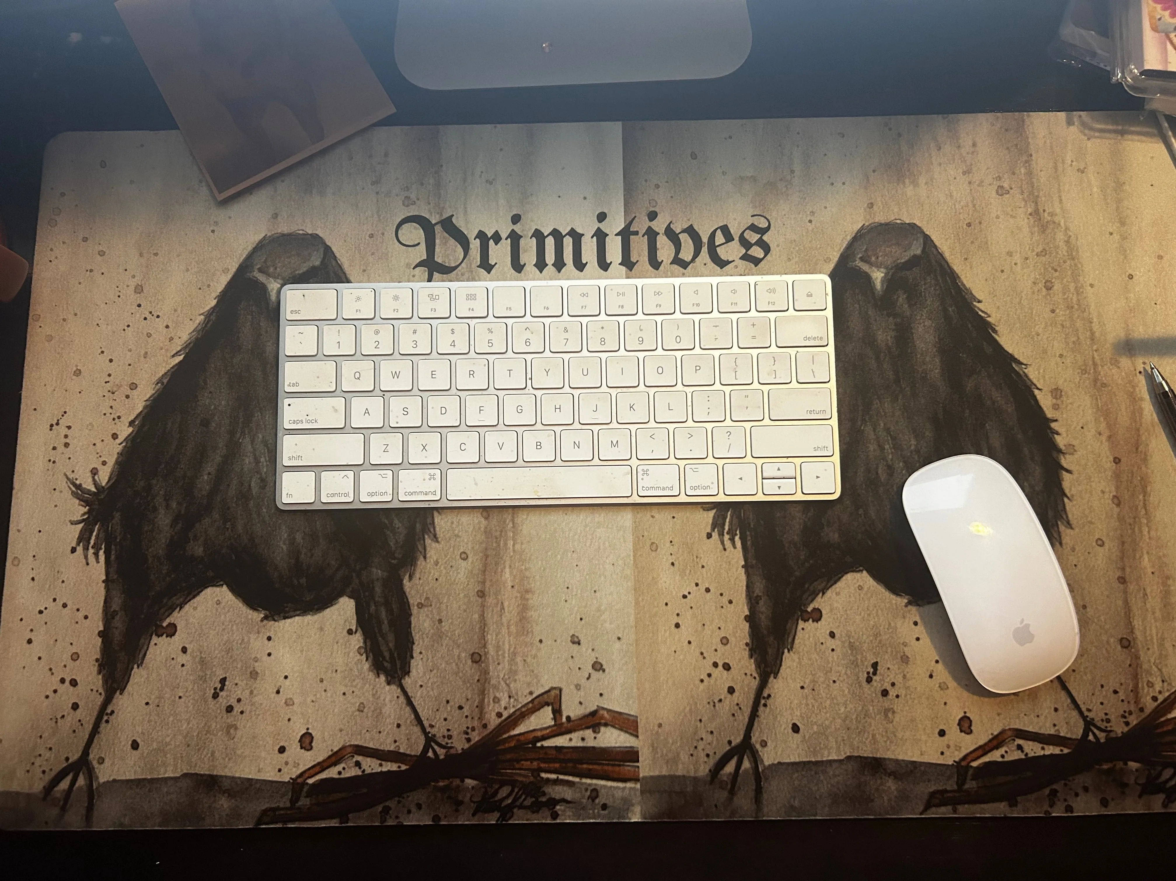 Serious Crow Laptop Pad.