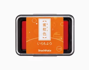 Shachihata Ink Pad - Mandarin Orange