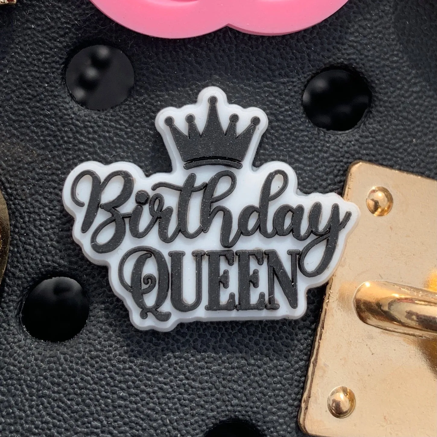 SHOE CHARMS - BIRTHDAY QUEEN