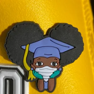 SHOE CHARMS - CAP & MASK