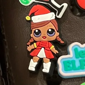 SHOE CHARMS - CHRISTMAS MAJORETTE LOL SURPRISE DOLL