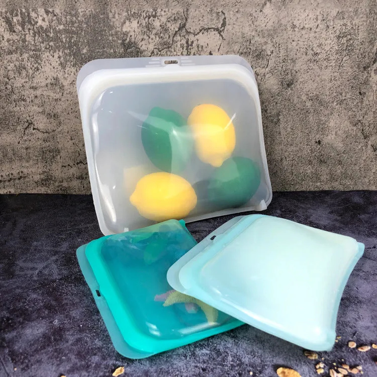 Silicone Vacuum Sealed Food Storage Bag