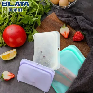 Silicone Vacuum Sealed Food Storage Bag