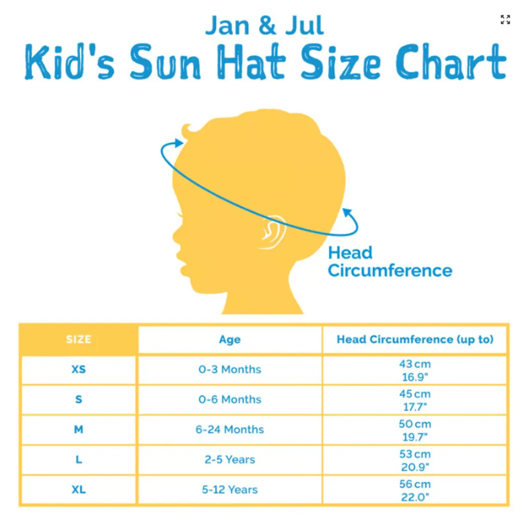 Size M (6-24m): Jan & Jul Aqua Dry Adventure Hat -LAVENDER