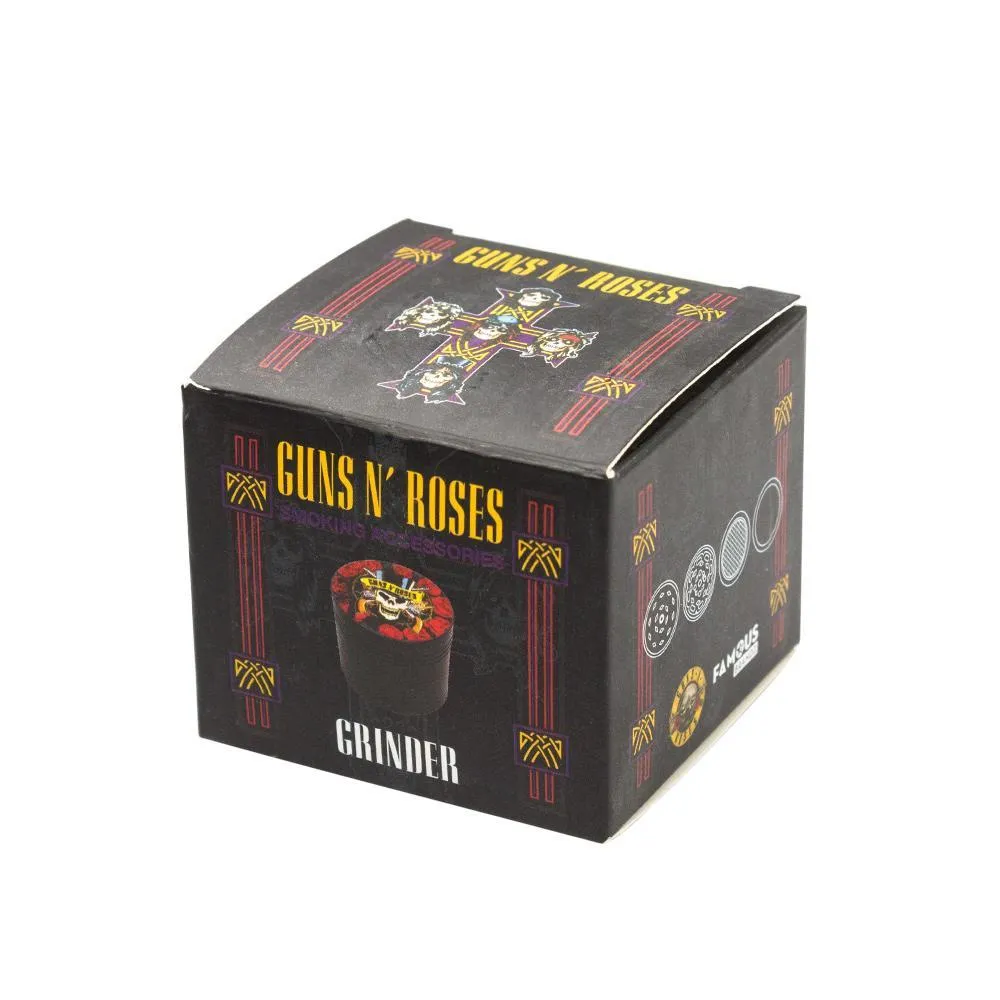 Skulls & Pistols Guns N’ Roses Grinder – 50mm 4 Part Grinder - 1 Count)