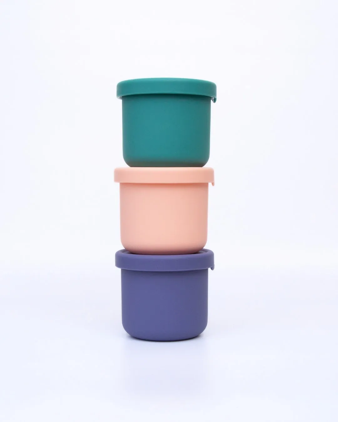 Small Round Silicone Lunchbox – Leak-Proof, Stackable & Eco-Friendly (250ml)