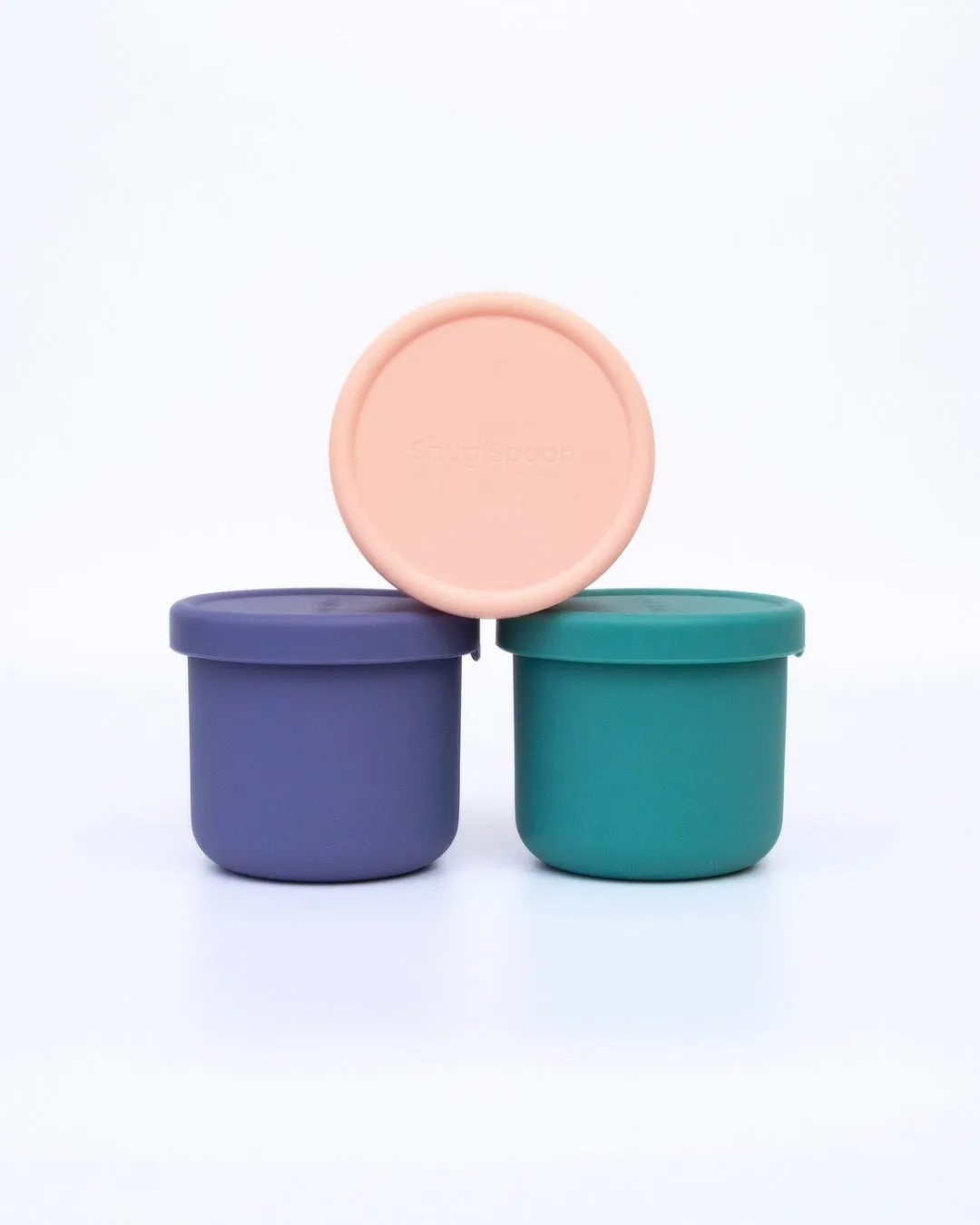 Small Round Silicone Lunchbox – Leak-Proof, Stackable & Eco-Friendly (250ml)