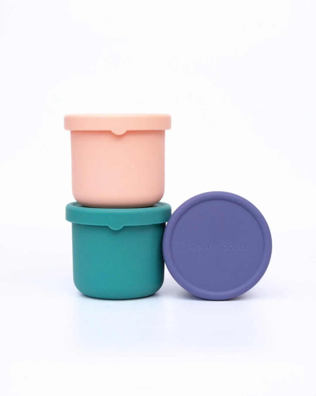 Small Round Silicone Lunchbox – Leak-Proof, Stackable & Eco-Friendly (250ml)
