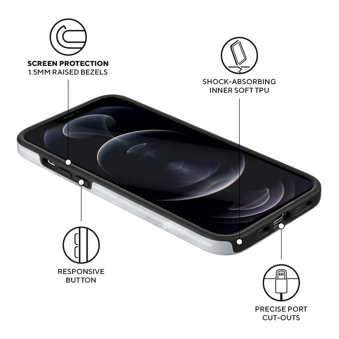 Snow Mountain Custom - iPhone 12 Pro Max Case