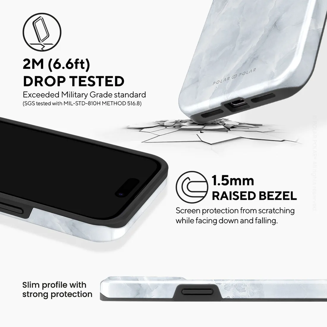 Snow Mountain Custom - iPhone 15 Pro Max Case
