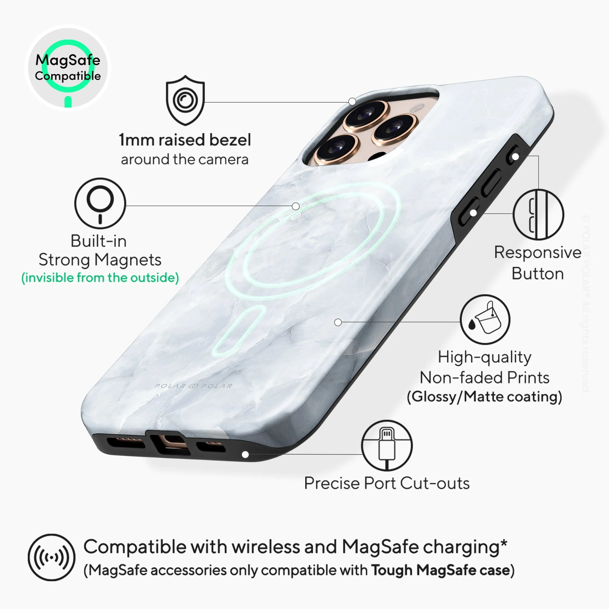 Snow Mountain - iPhone 16 Pro Case