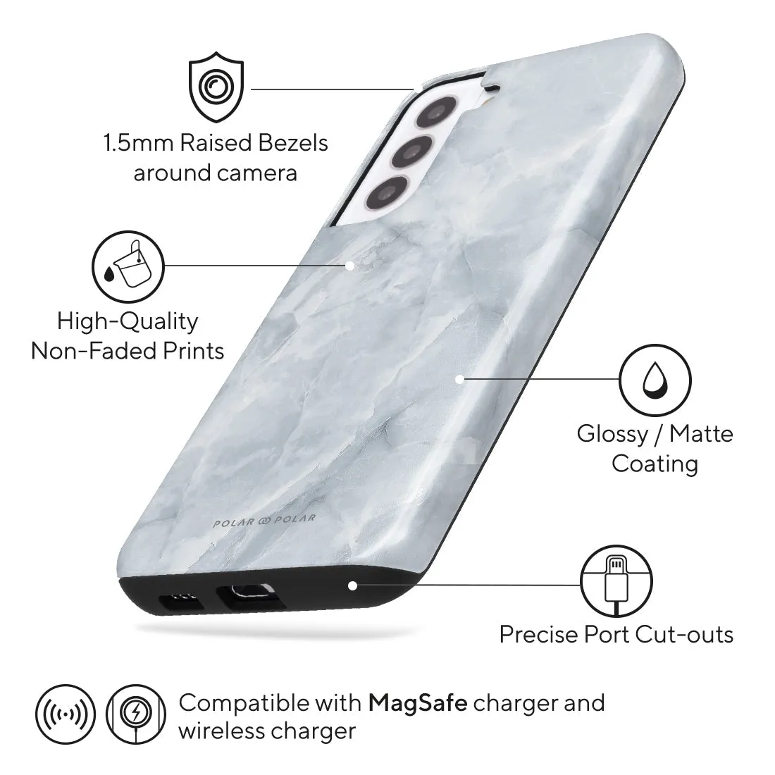 Snow Mountain - Samsung Galaxy S22  5G Case