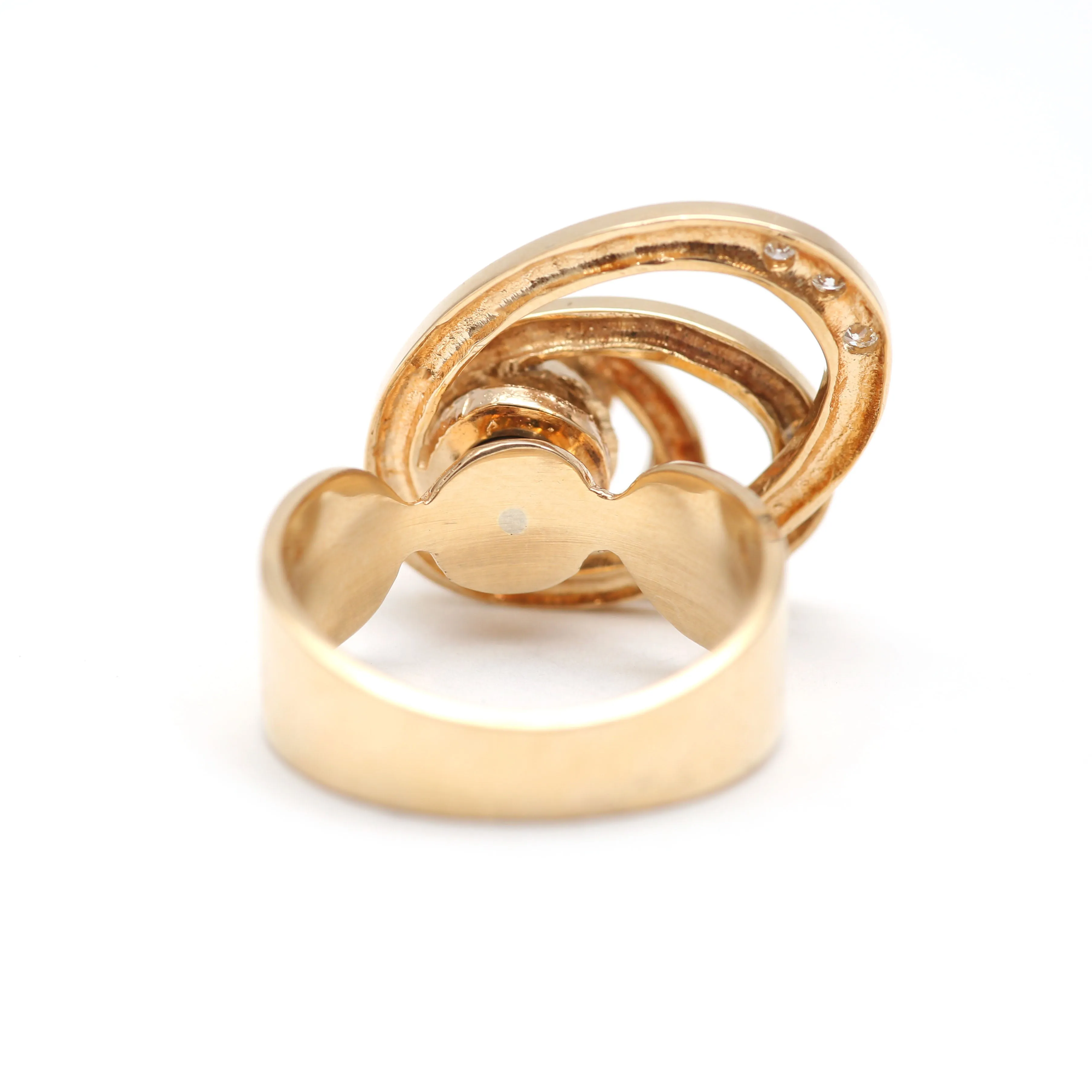 SOLD* 14k Three-Tiered Spinner Ring
