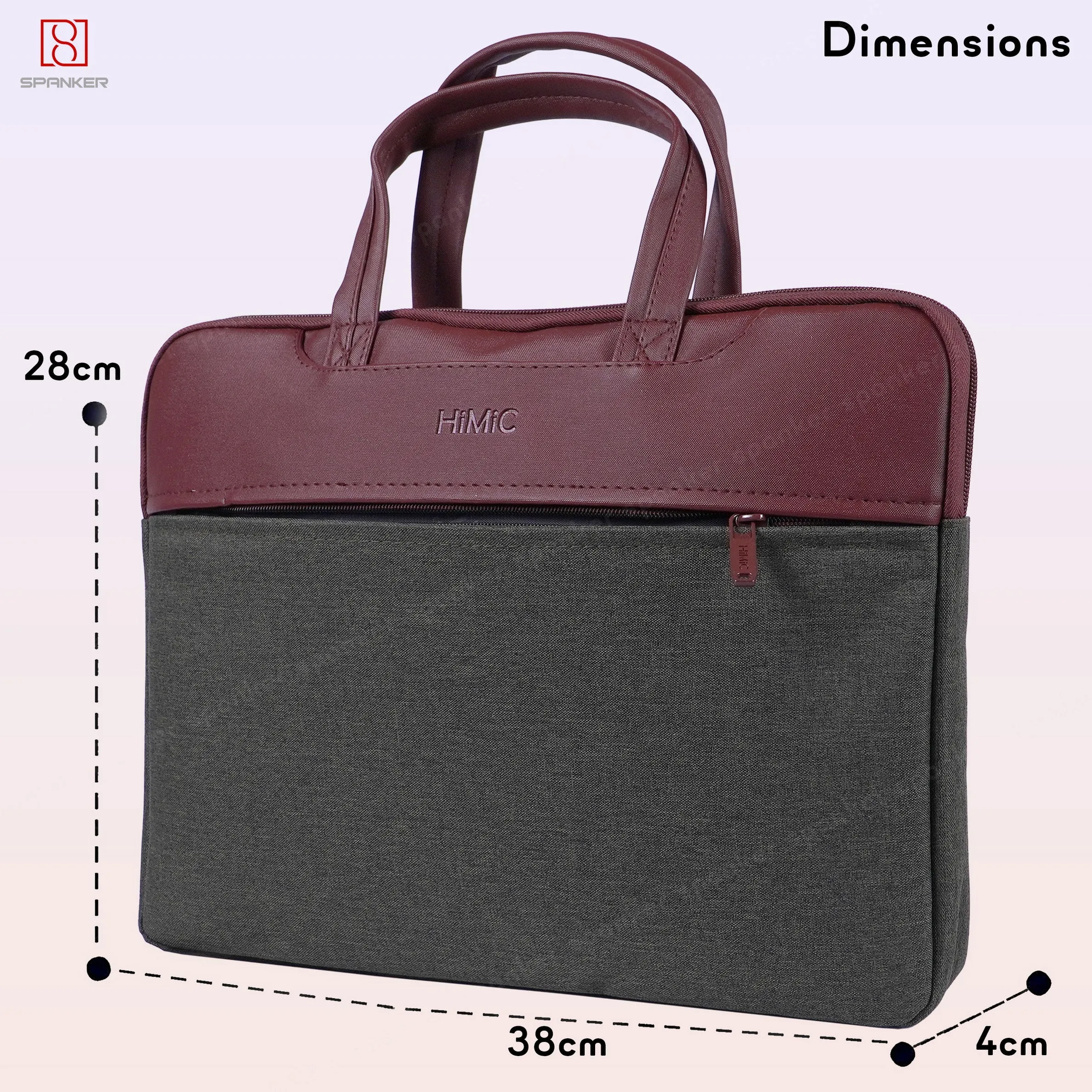 Spanker Laptop Sleeve Water Resistant with 4-Layer Protection 15-15.6 Inch Multipurpose Messenger Bag Laptop Bag Compatible for all type of laptops, Tablets and Notebooks