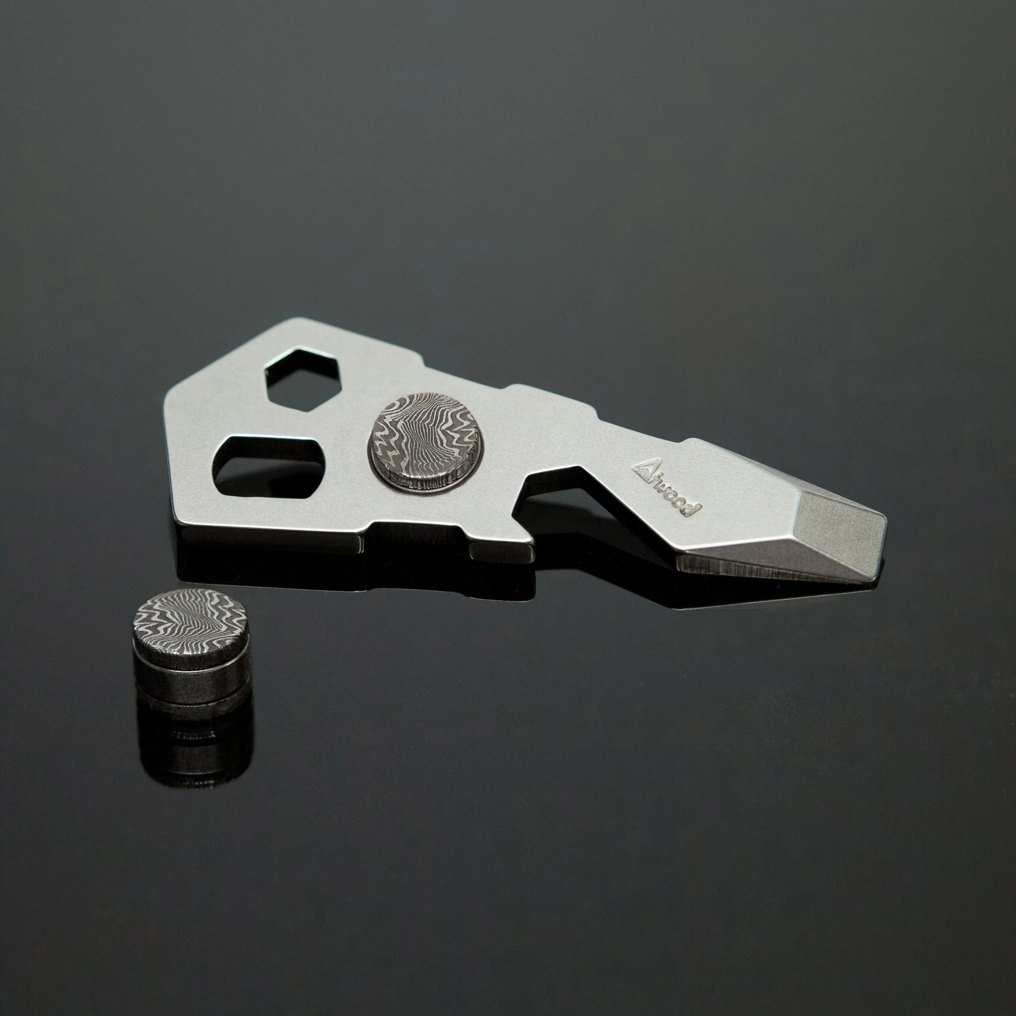 Spinner Core 3/8" Damascus