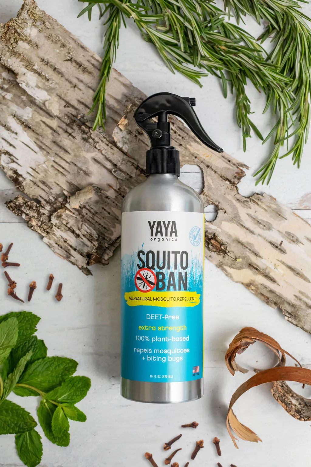 SQUITO BAN® All-Natural Mosquito Repellent (16 oz)   Refill Bundle