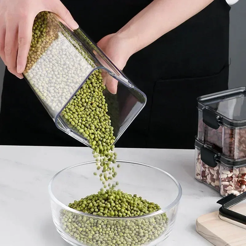 Stackable Plastic Food Storage Containers
