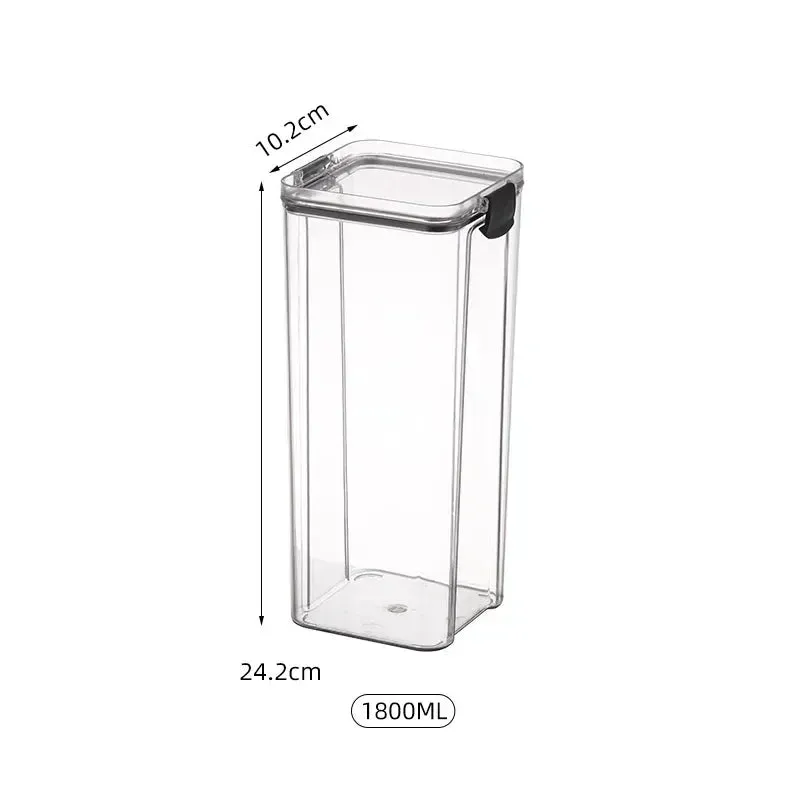 Stackable Plastic Food Storage Containers