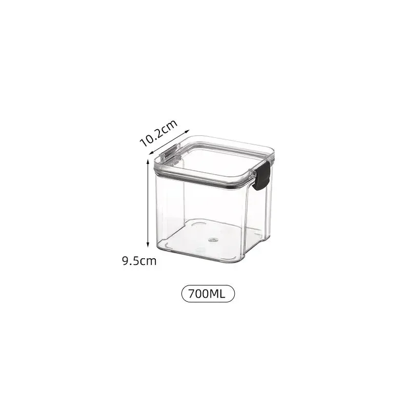 Stackable Plastic Food Storage Containers