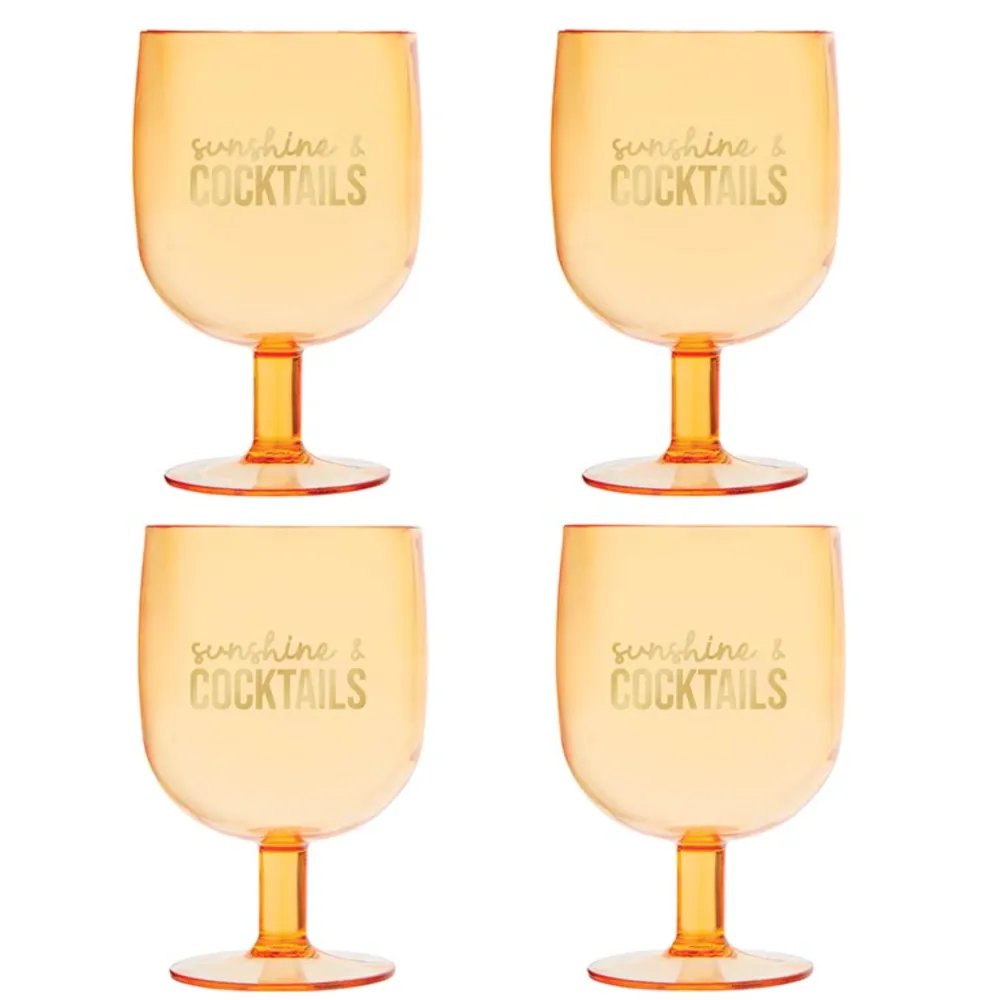 Stackable Wine Glass - Sunshine and Cocktails - CLEARANCE