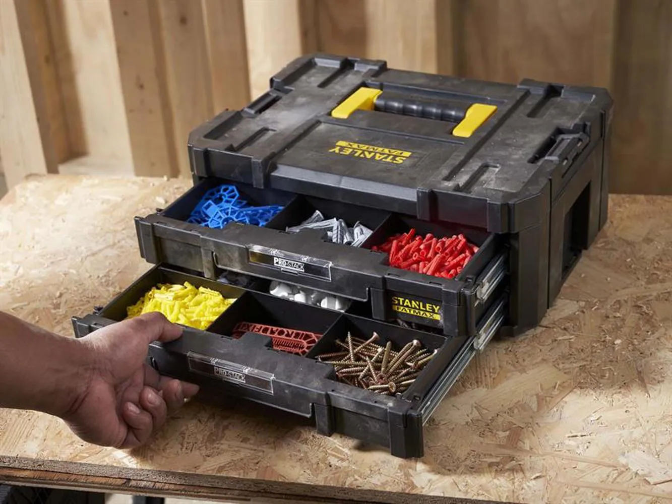 Stanley Storage Fatmax Pro-Stack 2 Shallow Drawers