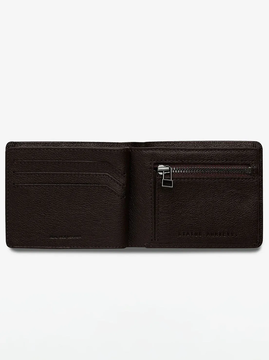 Status Anxiety - Leonard Wallet - Chocolate