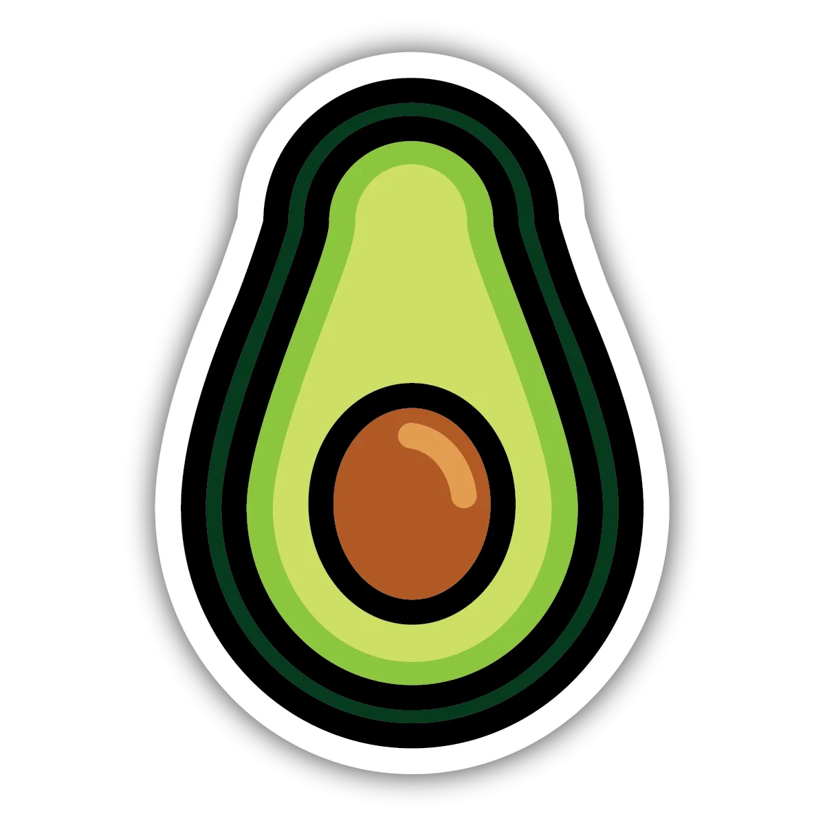Stickers Northwest - Avocado Sticker
