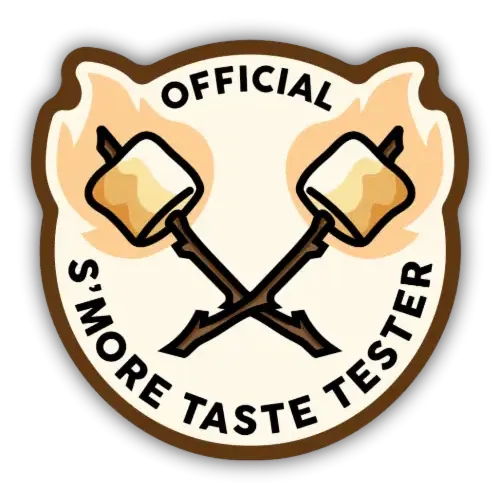 Stickers Northwest - Official S'more Taste Tester