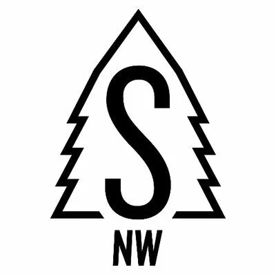 Stickers Northwest - Red Blue Flag USA