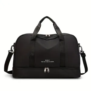 Stylish Fitness Bag Large Pocket Travel Luggage Shoulder Handbag