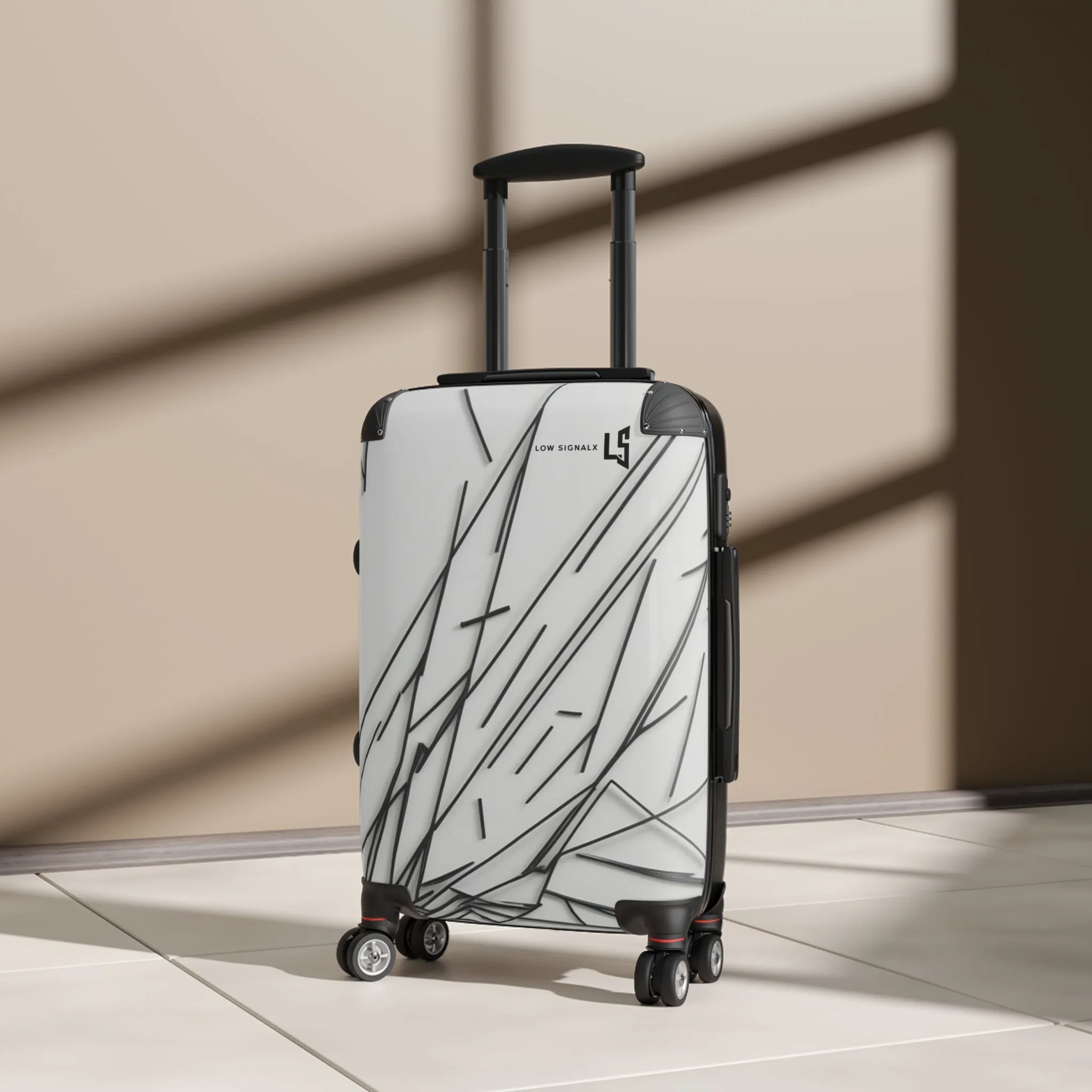Stylish Hardshell Suitcase with Modern Design