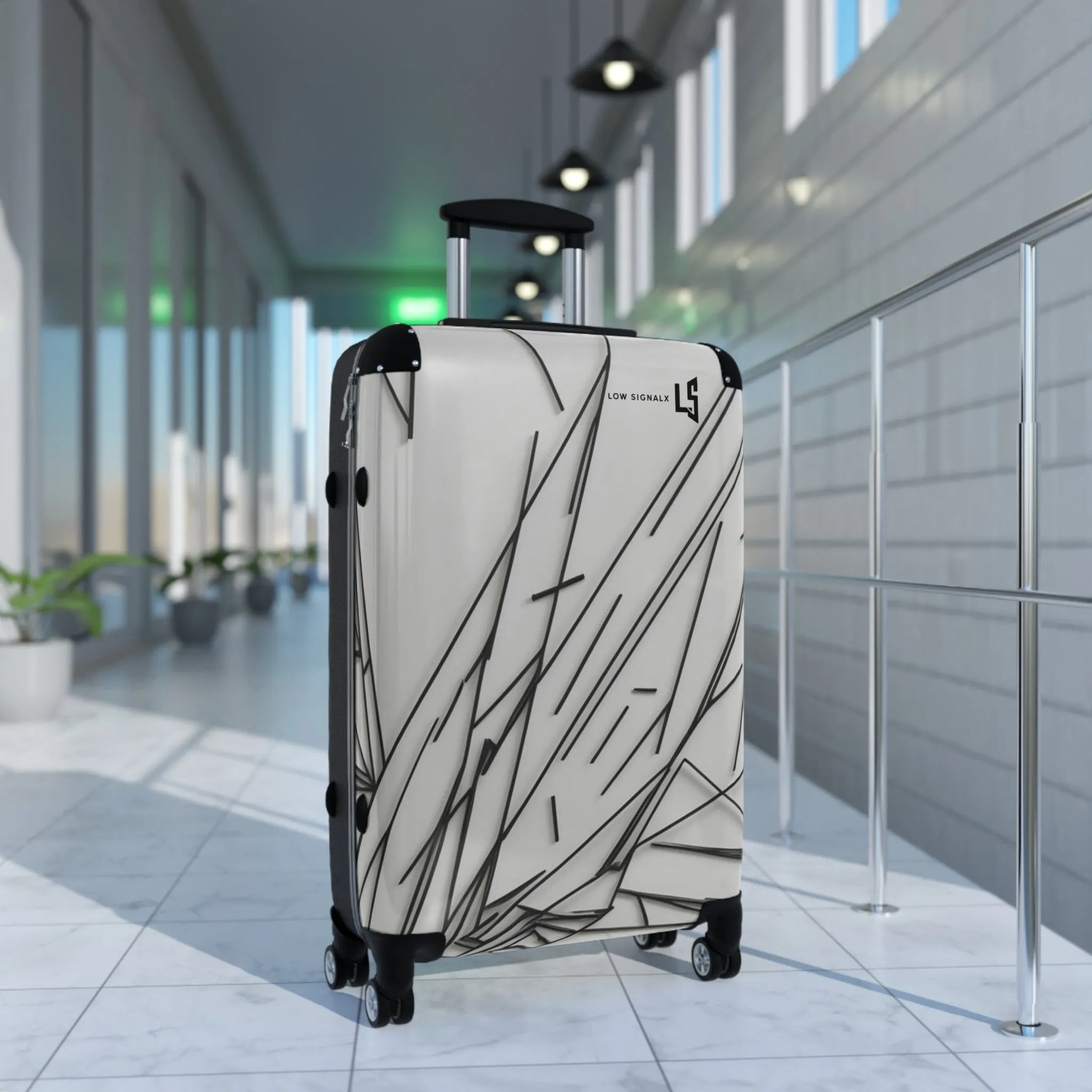 Stylish Hardshell Suitcase with Modern Design
