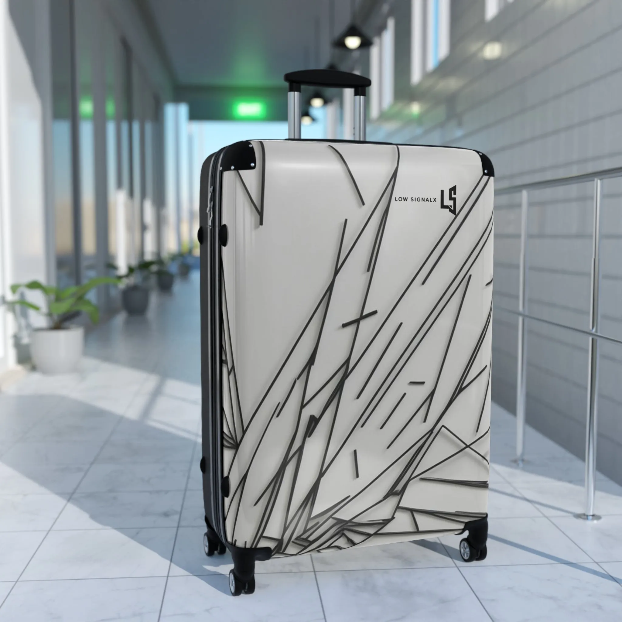 Stylish Hardshell Suitcase with Modern Design