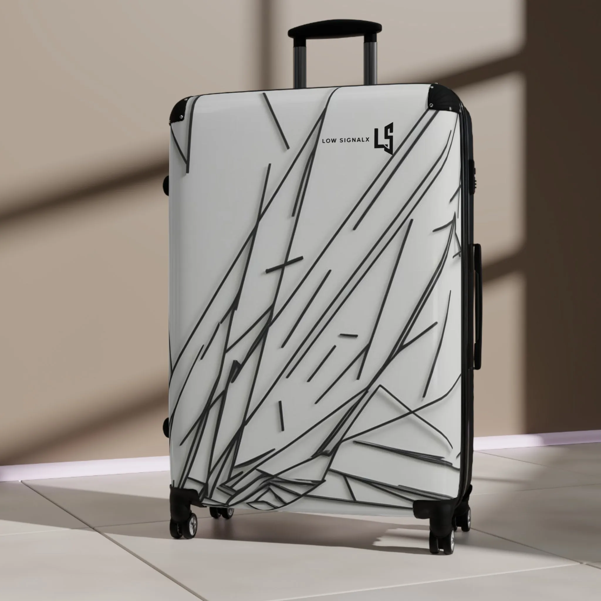 Stylish Hardshell Suitcase with Modern Design