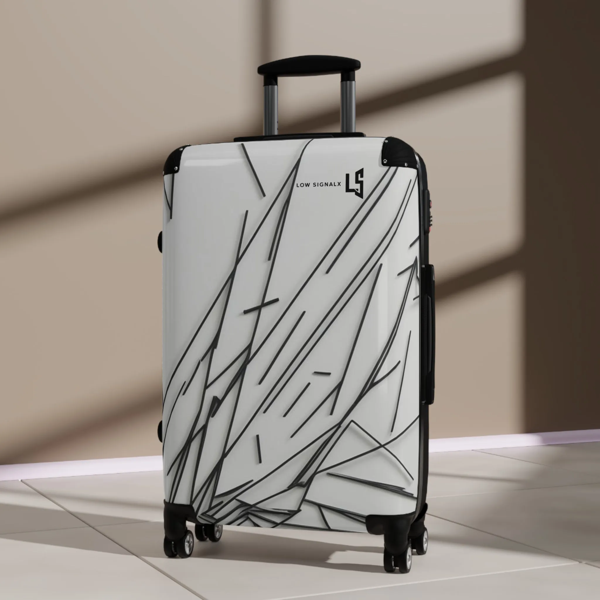 Stylish Hardshell Suitcase with Modern Design