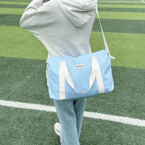 Stylish Textured Nylon Travel Bag for Adventurous Spirits
