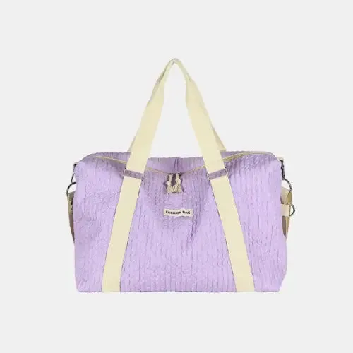 Stylish Textured Nylon Travel Bag for Adventurous Spirits