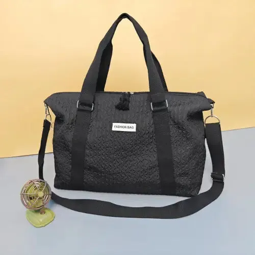 Stylish Textured Nylon Travel Bag for Adventurous Spirits