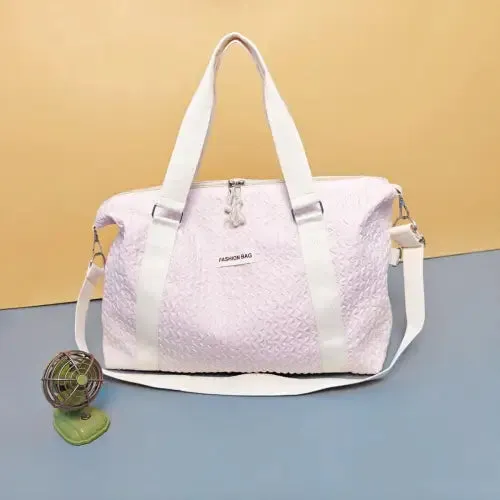Stylish Textured Nylon Travel Bag for Adventurous Spirits