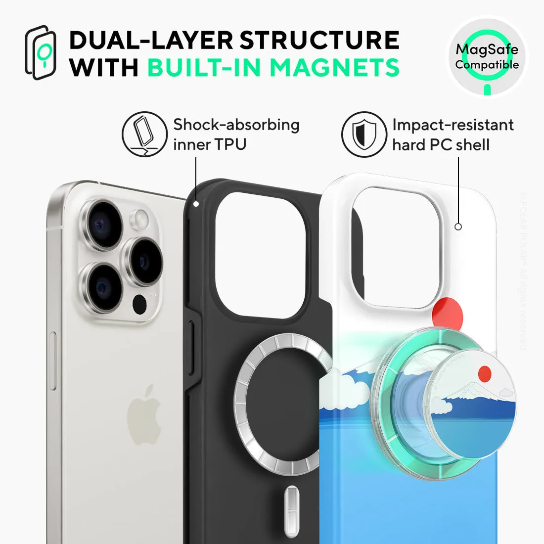 Summer Fujisan Custom - iPhone 15 Pro Case