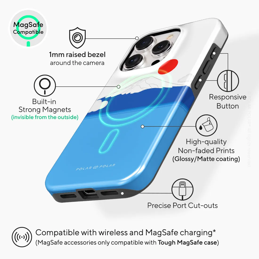 Summer Fujisan Custom - iPhone 15 Pro Case