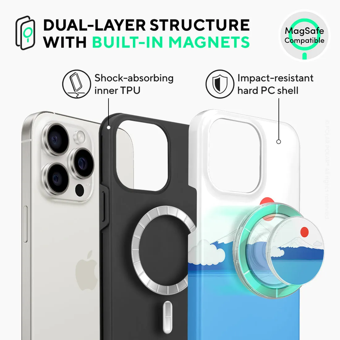 Summer Fujisan Custom - iPhone 15 Pro Max Case