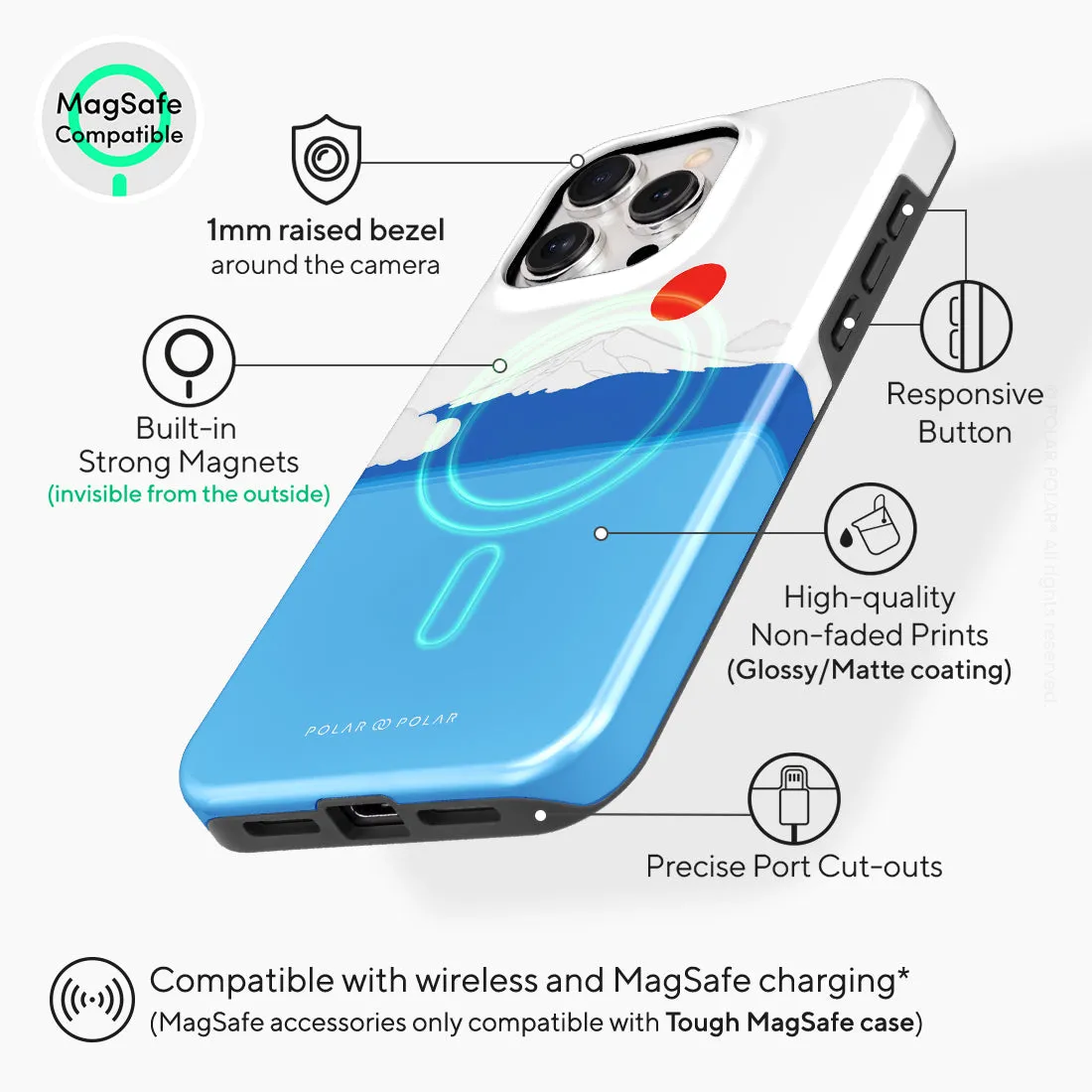 Summer Fujisan Custom - iPhone 15 Pro Max Case